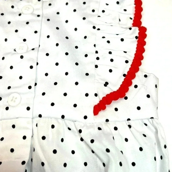 GOOD LAD BABY GIRL ROMPERS•SIZE6-9 MONTHS•SUMMER STRIPED ROMPER•POLKA DO… - Picture 8 of 10